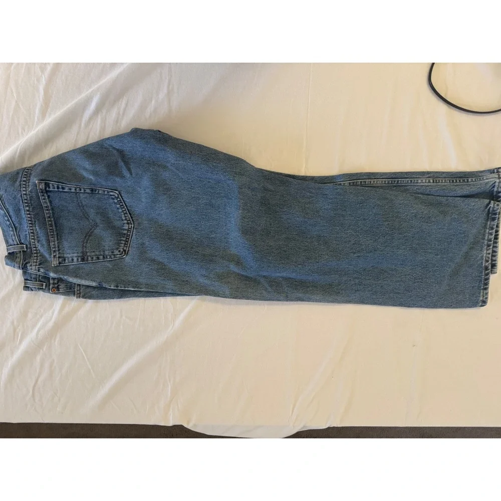 Levi's 569 Loose Straight Jeans Mens 36x32 Blue Denim Relaxed Fit